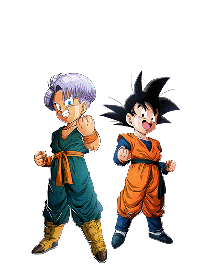 Trunks et Son Goten (petits)