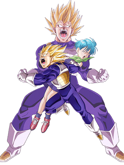 Vegeta Super Saiyan 2 & Bulma
