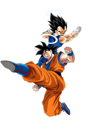Son Goku (ange) & Vegeta (ange)