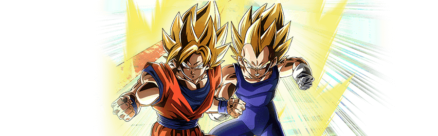 Son Goku Super Saiyan (ange) &
Vegeta Super Saiyan (ange)