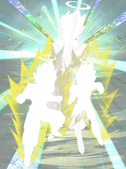 Son Goku Super Saiyan (ange) &
Vegeta Super Saiyan (ange)