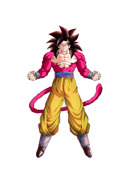 Son Goku Super Saiyan 4 ultra puissance max