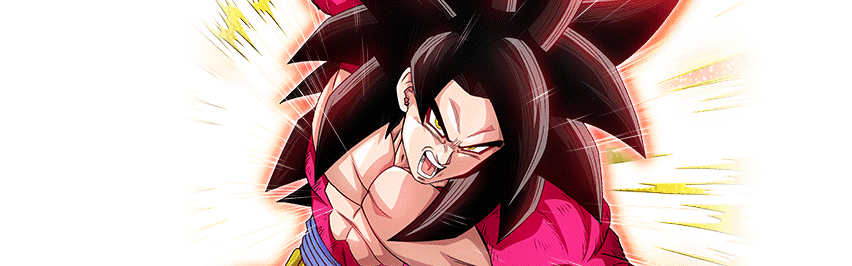 Son Goku Super Saiyan 4 ultra puissance max