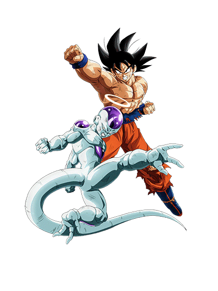 Son Goku & Freezer (forme finale) (ange)
