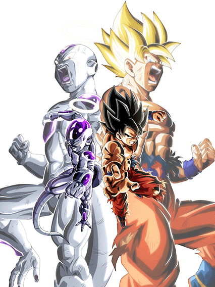 Son Goku & Freezer (forme finale) (ange)