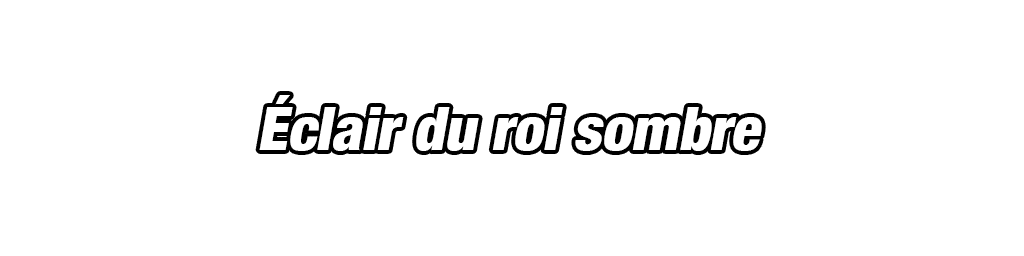 Roi sombre masqué