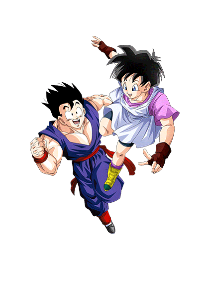 Son Gohan (jeune) et Videl