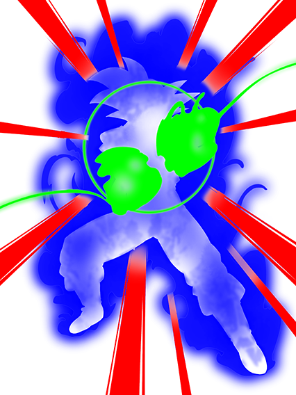 Son Goku Super Saiyan divin