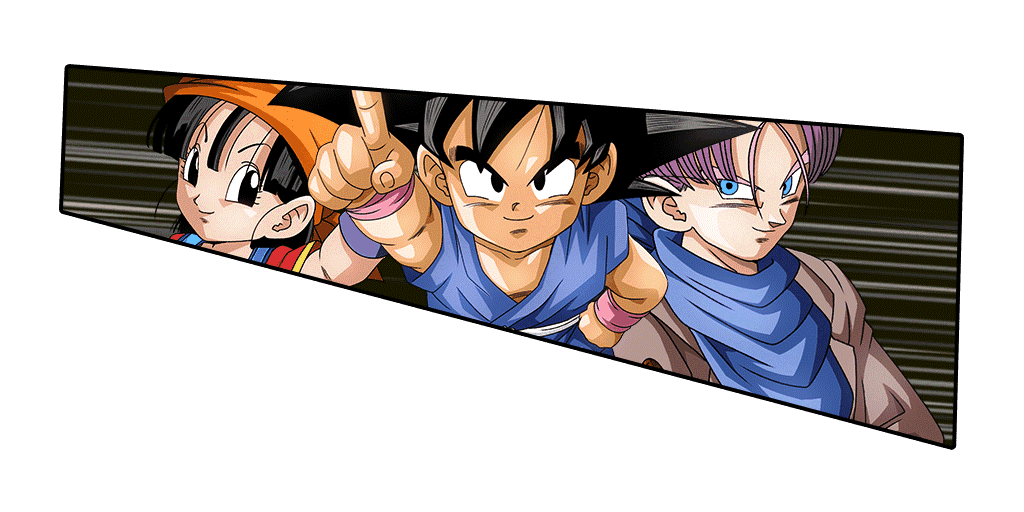 Son Goku (GT) & Pan (GT) & Trunks (GT)