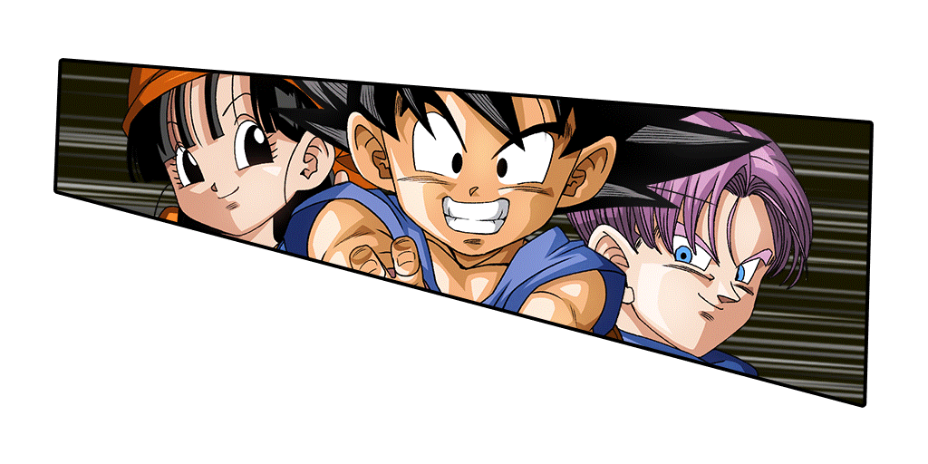 Son Goku (GT) & Pan (GT) & Trunks (GT)