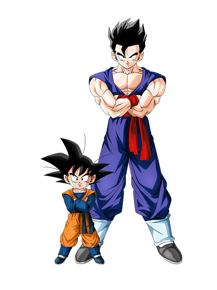 Son Gohan (jeune) & Son Goten (petit)