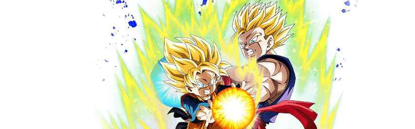 Son Gohan Super Saiyan (jeune) &
Son Goten Super Saiyan (petit)