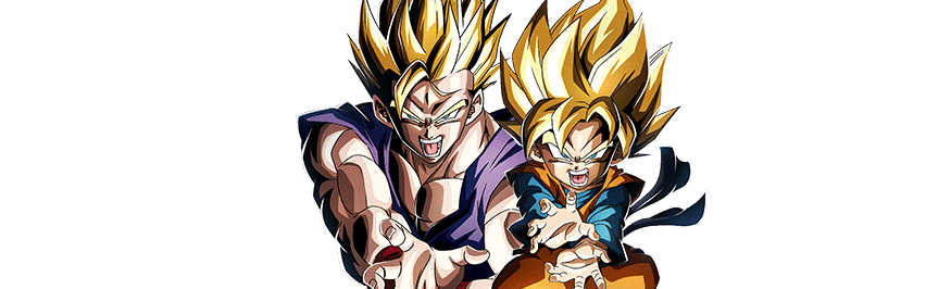 Son Gohan Super Saiyan (jeune) &
Son Goten Super Saiyan (petit)