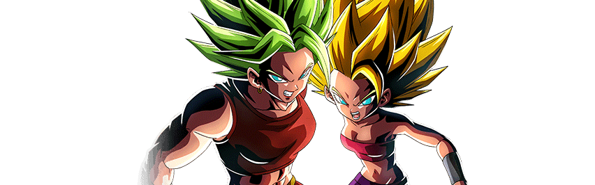 Caulifla Super Saiyan 2 &
Kale Super Saiyan 2