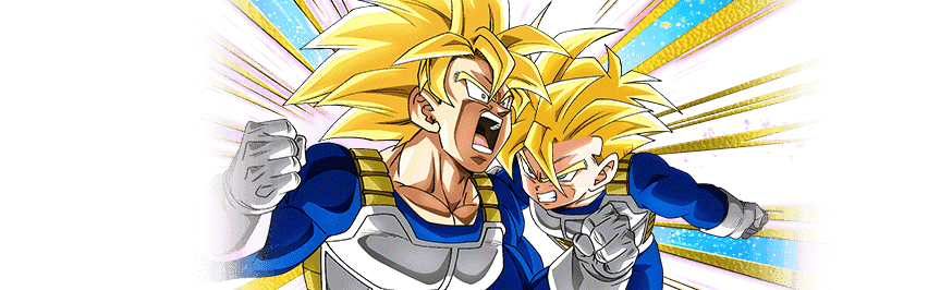 Son Goku Super Saiyan/ 
Son Gohan Super Saiyan (enfant)