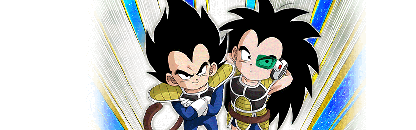 Vegeta (petit) & Raditz (petit)