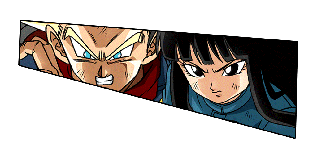 Trunks Super Saiyan (futur) & Mai (futur)