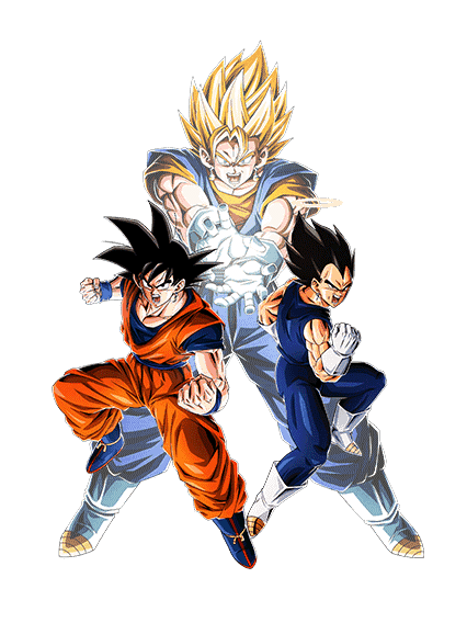 Son Goku & Vegeta (ange)