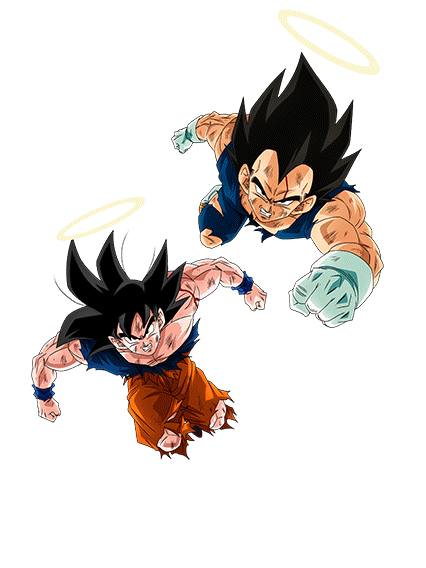 Son Goku (ange) & Vegeta (ange)