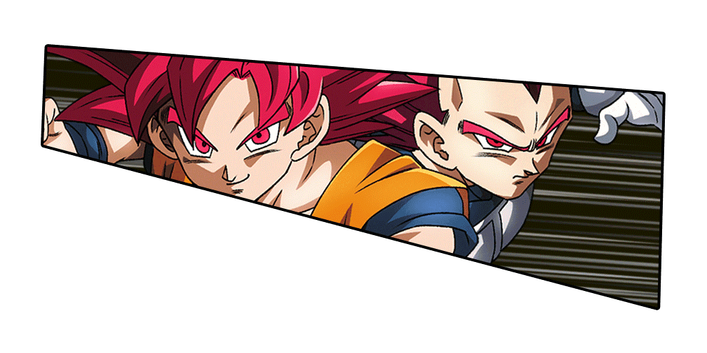 Son Goku Super Saiyan divin 
& Vegeta Super Saiyan divin