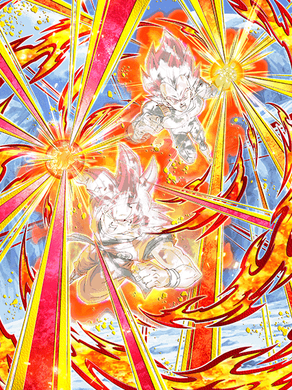Son Goku Super Saiyan divin
& Vegeta Super Saiyan divin