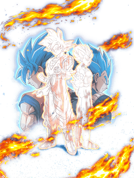 Son Goku Super Saiyan divin
& Vegeta Super Saiyan divin