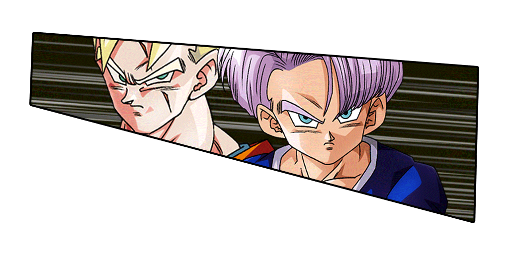 Son Gohan Super Saiyan (futur) & Trunks (enfant) (futur)