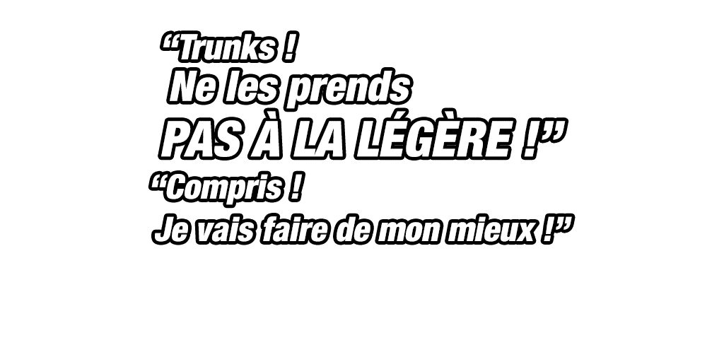 Son Gohan Super Saiyan (futur) & Trunks (enfant) (futur)