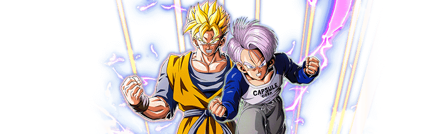 Son Gohan Super Saiyan (futur) & Trunks (enfant) (futur)/
Son Gohan Super Saiyan (futur)