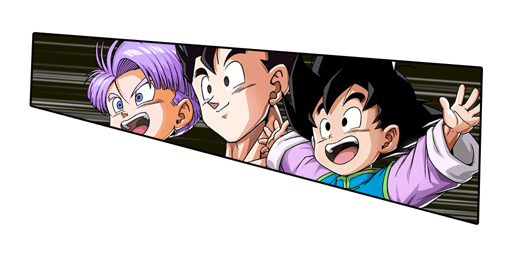 Son Gohan (jeune) & Son Goten (petit) & Trunks (petit) 