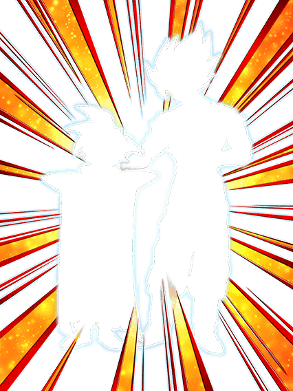 Son Goku Super Saiyan & Son Gohan Super Saiyan (enfant)
