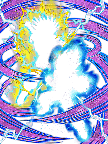 Vegeta Super Saiyan divin SS
& Trunks Super Saiyan (futur)