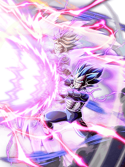Vegeta Super Saiyan divin SS
& Trunks Super Saiyan (futur)