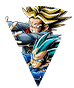Vegeta Super Saiyan divin SS
& Trunks Super Saiyan (futur)