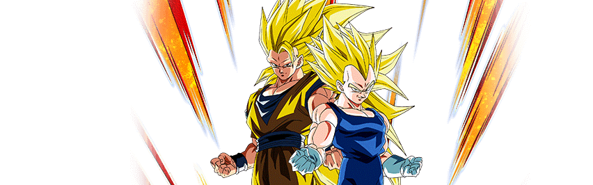 Son Goku Super Saiyan 3 & Vegeta Super Saiyan 2