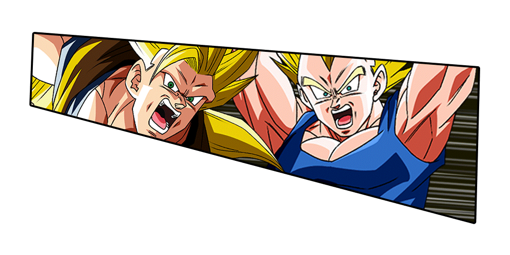 Son Goku Super Saiyan 3 & Vegeta Super Saiyan 2