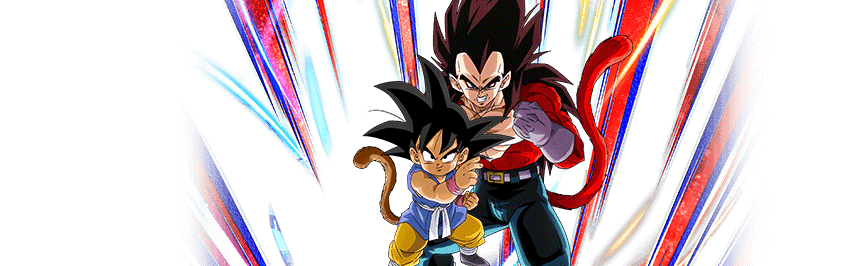Son Goku (GT) & Vegeta Super Saiyan 4
