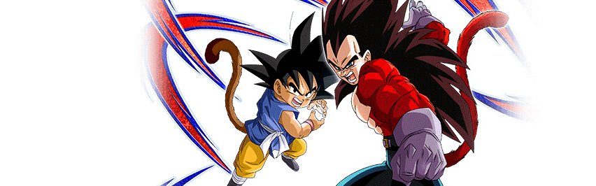 Son Goku (GT) & Vegeta Super Saiyan 4