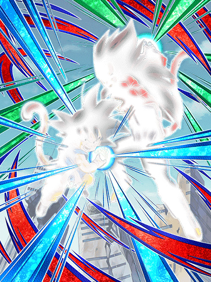 Son Goku (GT) & Vegeta Super Saiyan 4
