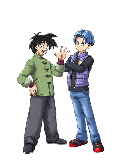 Trunks (jeune) & Son Goten (jeune)