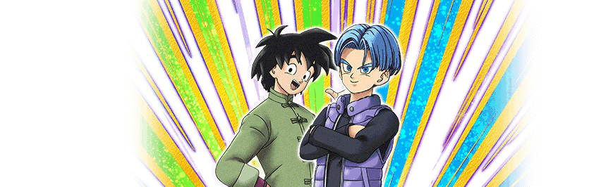 Trunks (jeune) & Son Goten (jeune)