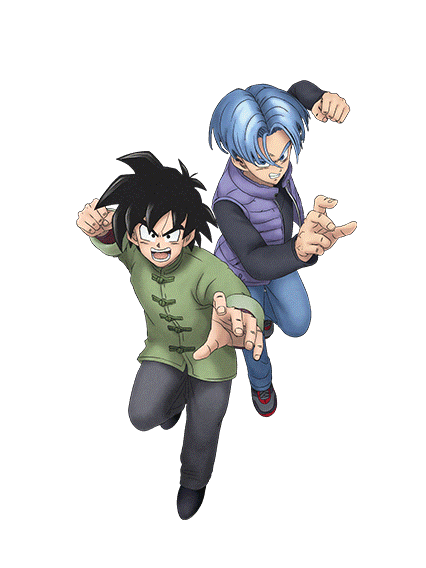 Trunks (jeune) & Son Goten (jeune)