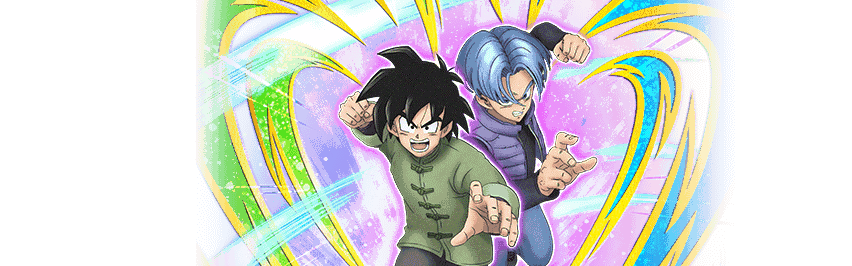 Trunks (jeune) & Son Goten (jeune)