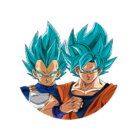 Son Goku Super Saiyan divin SS
& Vegeta Super Saiyan divin SS