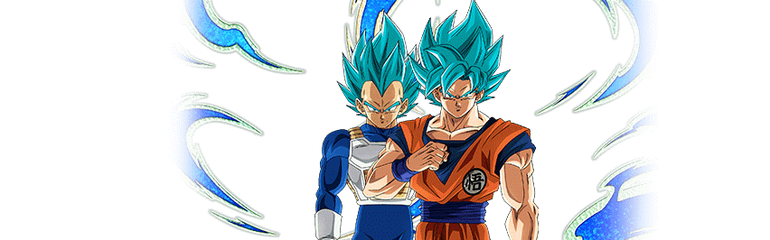 Son Goku Super Saiyan divin SS
& Vegeta Super Saiyan divin SS