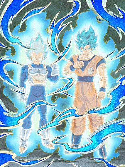 Son Goku Super Saiyan divin SS
& Vegeta Super Saiyan divin SS