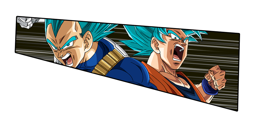 Son Goku Super Saiyan divin SS 
& Vegeta Super Saiyan divin SS
