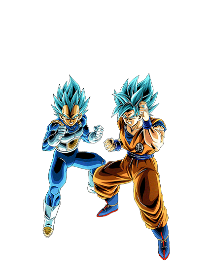 Son Goku Super Saiyan divin SS
& Vegeta Super Saiyan divin SS