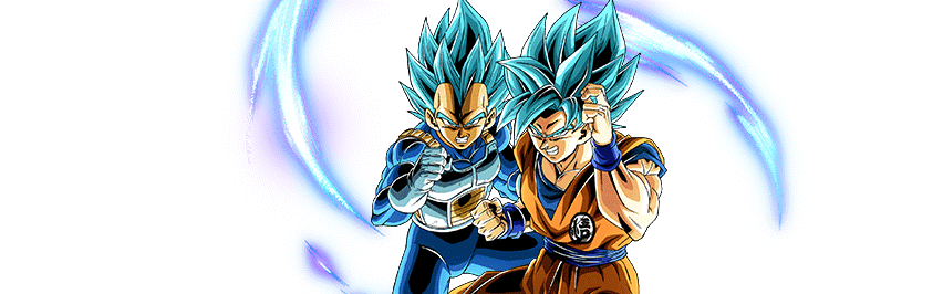 Son Goku Super Saiyan divin SS
& Vegeta Super Saiyan divin SS