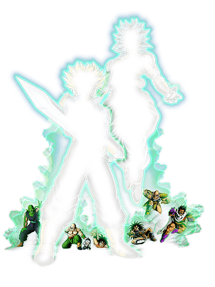 Trunks Super Saiyan (jeune) & Broly Super Saiyan
